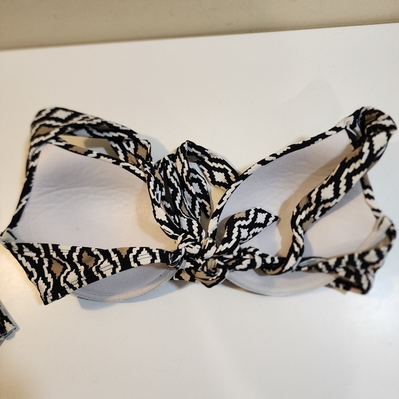 LA BLANCA 2 piece swimmer bikini set Fits M/L - Picture 7 of 13